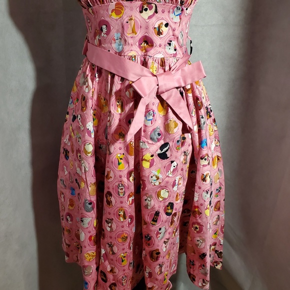 Dress Shop Disney Dooney & Burke Pink Dog Dress - Picture 4 of 8
